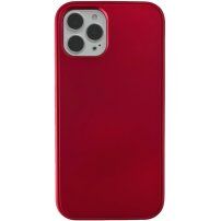 Védőtok csillámokkal - iPhone 12 Pro Max - piros
