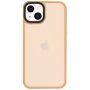 Matt védőtok - iPhone 13 mini - narancssárga