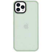 Matt védőtok - iPhone 13 Pro Max - zöld