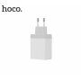 HOCO hálózati adapter négy USB porttal iPhone / iPod - fehér