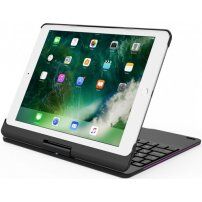 Elforgatható tok billentyűzettel iPad 9,7" (2017/2018) / Pro 9,7" / Air 1 / 2 - fekete