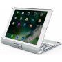 Elforgatható tok billentyűzettel iPad 9,7" (2017/2018) / Pro 9,7" / Air 1 / 2 - ezüst