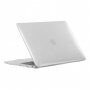 Fényes átlátszó tok csillámokkal - MacBook Pro 16" (A2485 / A2780 / A2991) - tiszta
