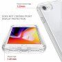 Ütésálló kétszínű átlátszó tok iPhone 6 / 6S - fekete