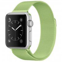 Fém milánoi szíj - Apple Watch Ultra 49mm / 46mm / 45mm / 44mm / 42mm - zöld