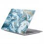 ENKAY matt tok - MacBook Pro 15" (A1707 / A1990) - kék márvány