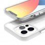 Kingsteel Wolf védőtok üveg hátlappal - iPhone 13 Pro Max - átlátszó