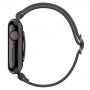 Nylon szíj csúsztatható csattal - Apple Watch Ultra 49mm / 46mm / 45mm / 44mm / 42mm - sötétszürke