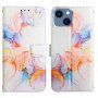 Márvány flip cover tok PU bőrből - iPhone 13 mini - színes