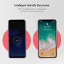 JOYROOM stílusos vezeték nélküli Qi töltő Apple iPhone - fehér