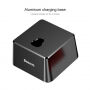 BASEUS alumínium töltős állvány Apple iPhone - fekete