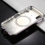 Stílusos tok retró fényképezőgép dizájnban Apple iPhone XS / iPhone X - fekete