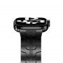 Elegáns rozsdamentes acél szíj - Apple Watch Ultra 49mm / 46mm / 45mm / 44mm / 42mm - fekete