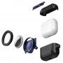 2 az 1-ben szuper tartós védőtok - AirPods 3 / AirTag 1 / 2 - fekete