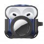 2 az 1-ben szuper tartós védőtok - AirPods 3 / AirTag 1 / 2 - fekete