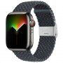 Nylon szíj színes pöttyökkel - Apple Watch Ultra 49mm / 46mm / 45mm / 44mm / 42mm - szürke