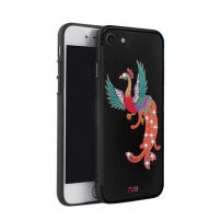 Luxus hímzett védőtok Apple iPhone SE (2020/2022) / 8 / 7 - páva