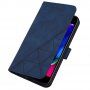Flip cover tok crossbody stílusú pánttal - iPhone 7 / 8 / SE (2020/2022) - kék