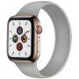 Szilikon körpánt - szíj csat nélkül - Apple Watch 42mm / 41mm / 40mm / 38mm - M - szürke