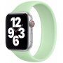 Szilikon körpánt - szíj csat nélkül - Apple Watch 42mm / 41mm / 40mm / 38mm - S - zöld
