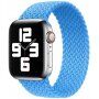 Nylon fontott körpánt - Apple Watch Ultra 49mm / 46mm / 45mm / 44mm / 42mm - M - égszínkék