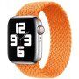 Nylon fontott körpánt - Apple Watch Ultra 49mm / 46mm / 45mm / 44mm / 42mm - XS - narancssárga