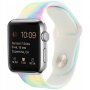 Szilikon szíj batikolt mintával - Apple Watch Ultra 49mm / 46mm / 45mm / 44mm / 42mm - színes