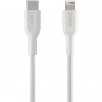 Belkin Playa tartós MFi kábel - Lightning / USB-C - iPhone / iPad - 1m - fehér