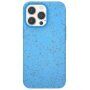 Mutural szilikon tok színes pöttyökkel - iPhone 13 Pro Max - kék