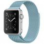 Fém milánoi szíj - Apple Watch Ultra 49mm / 46mm / 45mm / 44mm / 42mm - világoskék