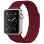 Fém milánoi szíj - Apple Watch Ultra 49mm / 46mm / 45mm / 44mm / 42mm - borvörös
