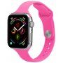 Vékony szilikon szíj - Apple Watch Ultra 49mm / 46mm / 45mm / 44mm / 42mm - rózsaszín