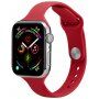 Vékony szilikon szíj - Apple Watch Ultra 49mm / 46mm / 45mm / 44mm / 42mm - piros