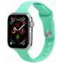 Vékony szilikon szíj - Apple Watch Ultra 49mm / 46mm / 45mm / 44mm / 42mm - smaragd zöld