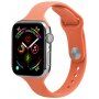 Vékony szilikon szíj - Apple Watch Ultra 49mm / 46mm / 45mm / 44mm / 42mm - narancssárga