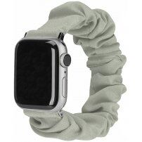 Elasztikus gumiszalag stílusú szíj - Apple Watch Ultra 49mm / 46mm / 45mm / 44mm / 42mm - világos szürke
