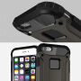 Extra ellenálló "Armor" tok - iPhone 6 / 6S - kávés barna