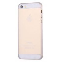 Ultravékony (0,4 mm) átlátszó polykarbonát tok - iPhone 5 / 5S / SE (2016)
