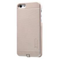 NILLKIN 2az1-ben mágikus borító/ tok Qií vezetéknélküli töltéshez iPhone 5 / 5S / SE (2016) - arany