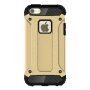 Szuper ellánálló "Armor" tok iPhone 5 / 5S / SE (2016) -re - arany