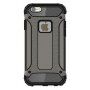 Extra ellenálló "Armor" tok - iPhone 6 / 6S - kávés barna
