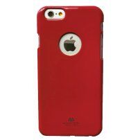 MERCURY GOOSPERY csillogó védőtok Apple iPhone 6 / 6S - piros
