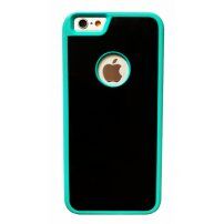 Mágikus antigravitációs öntapadó fedél Apple iPhone 6 / 6S - selfiere - fekete-zöld
