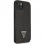 Guess Saffiano Triangle tok - iPhone 13 - fekete