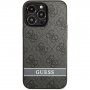 Guess 4G Stripe tok - iPhone 13 Pro Max - szürke