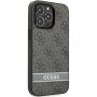 Guess 4G Stripe tok - iPhone 13 Pro Max - szürke