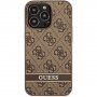 Guess 4G Stripe tok - iPhone 13 Pro Max - barna