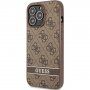 Guess 4G Stripe tok - iPhone 13 Pro Max - barna