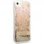 Guess Liquid Glitter Paisley tok - iPhone 7 / 8 / SE (2020/2022) - arany