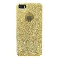 Csillámló tok iPhone 5 / 5S / SE (2016) - arany